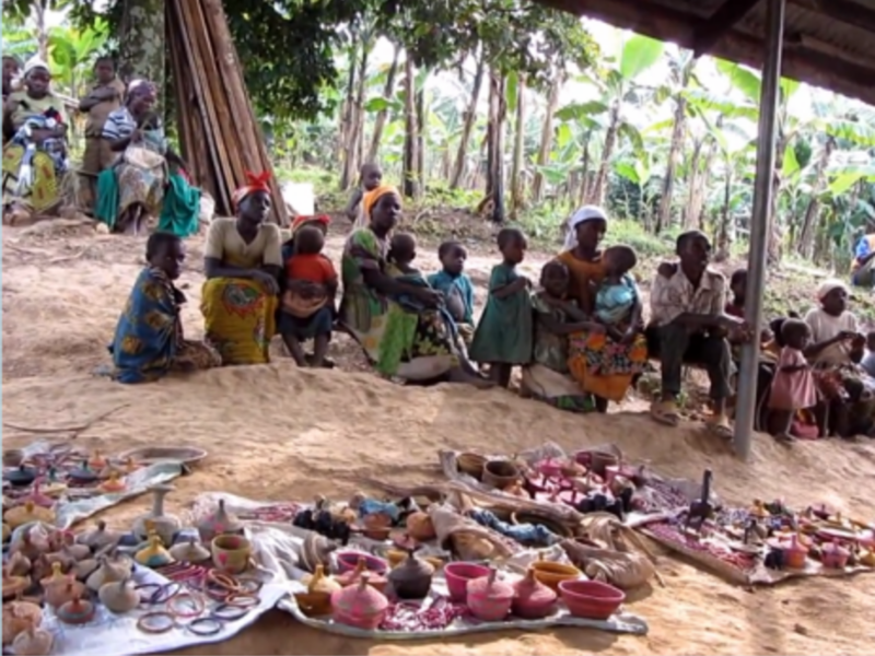 Pygmies in Uganda