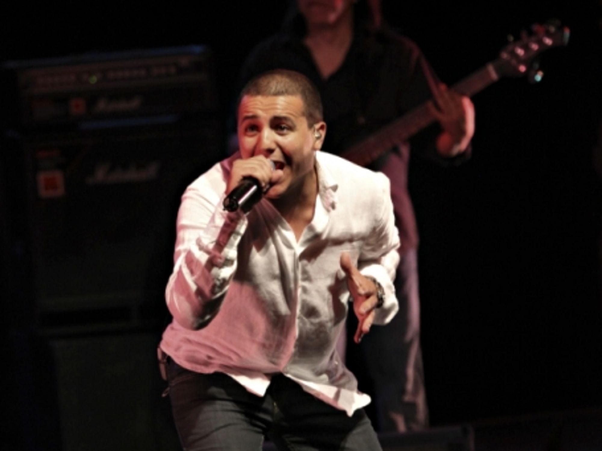 Rai singer Faudel in July 2010