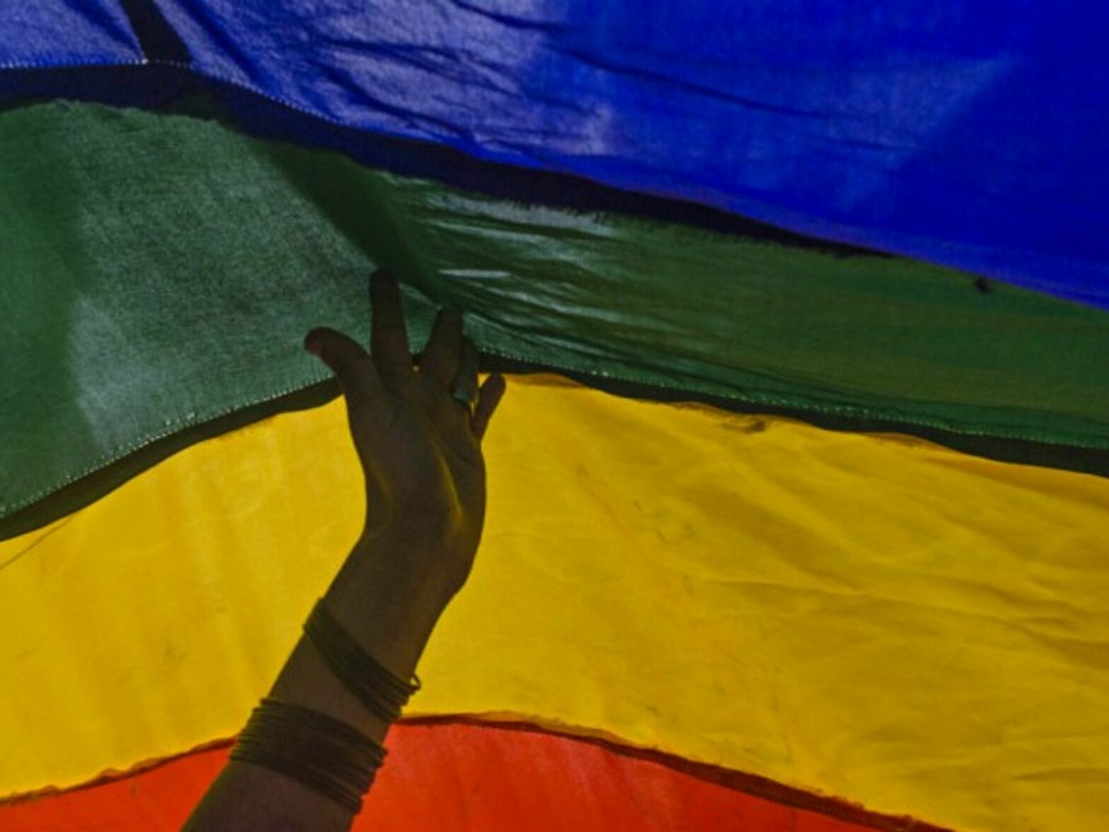 Rainbow Pride march in Kolkata, India