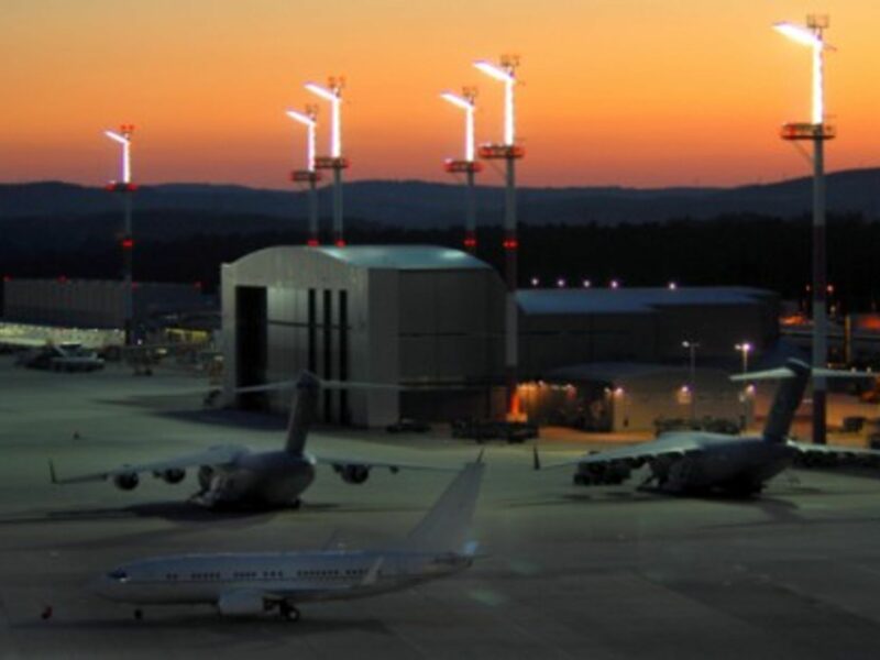 Ramstein Air Base in Germany