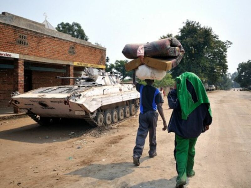 Rebels might have left -- Congolese keep fleeing North Kivu