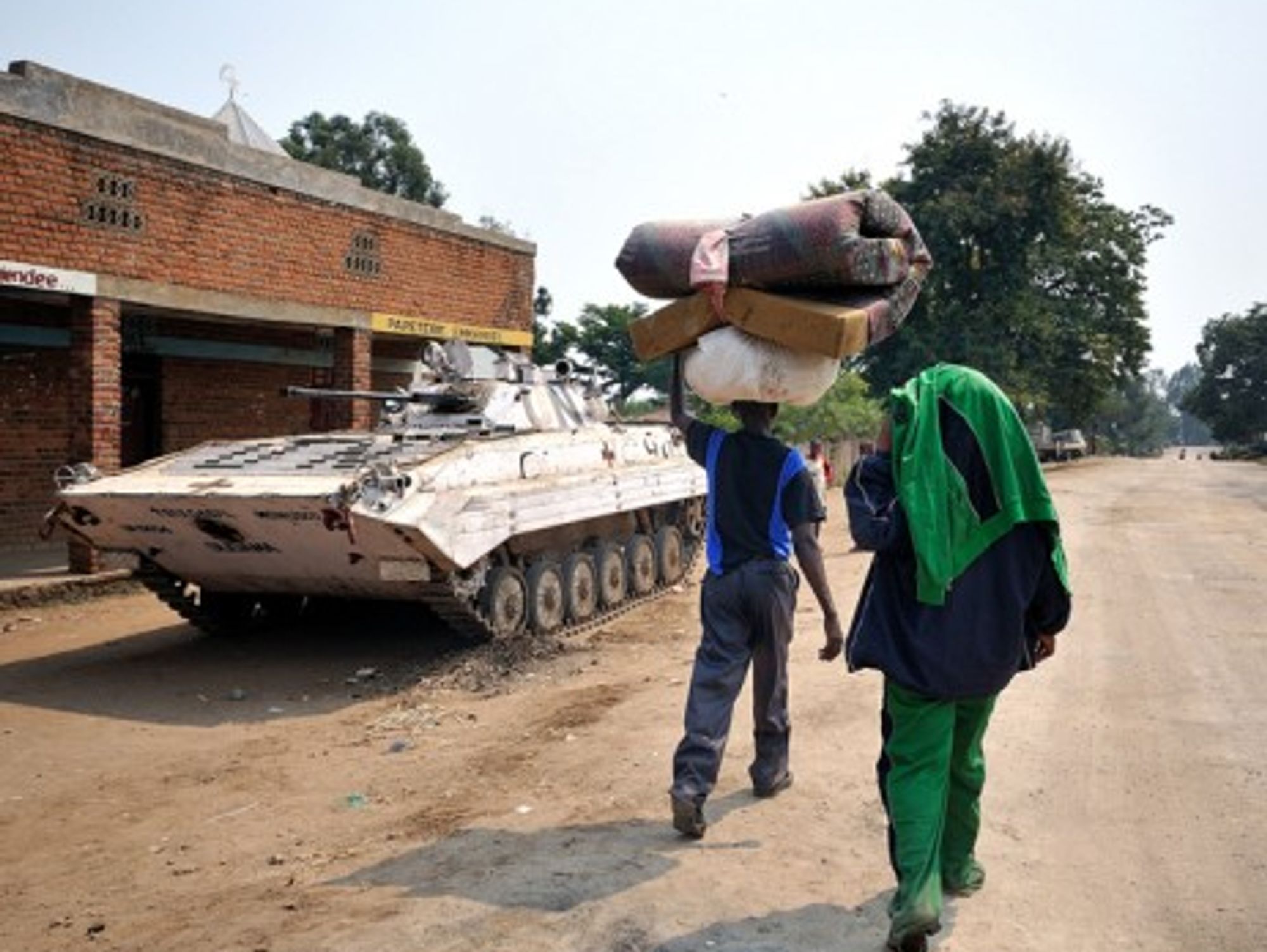 Rebels might have left -- Congolese keep fleeing North Kivu