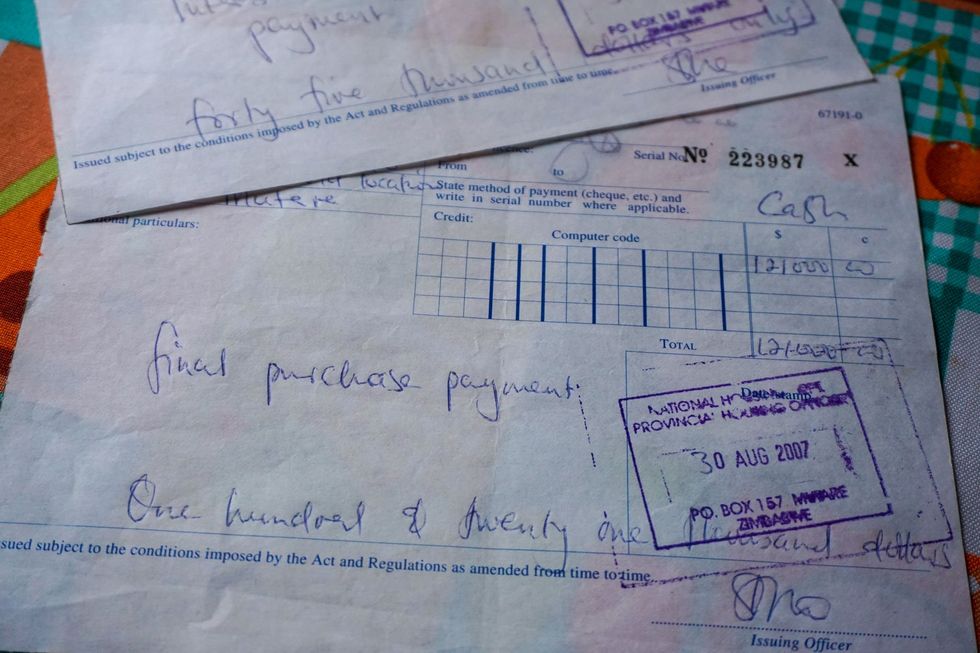 Receipts of payments