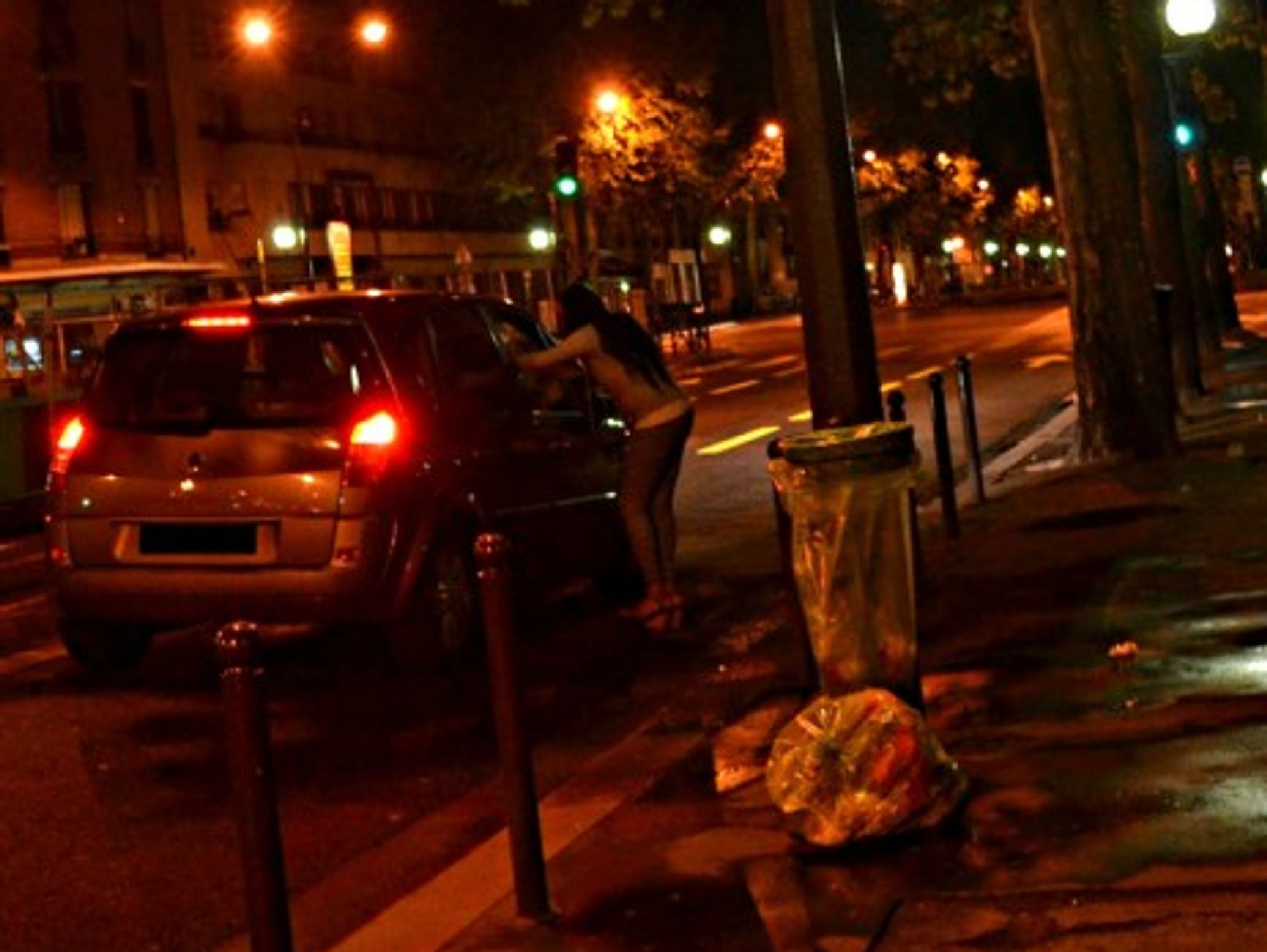 "Red lights" in Paris