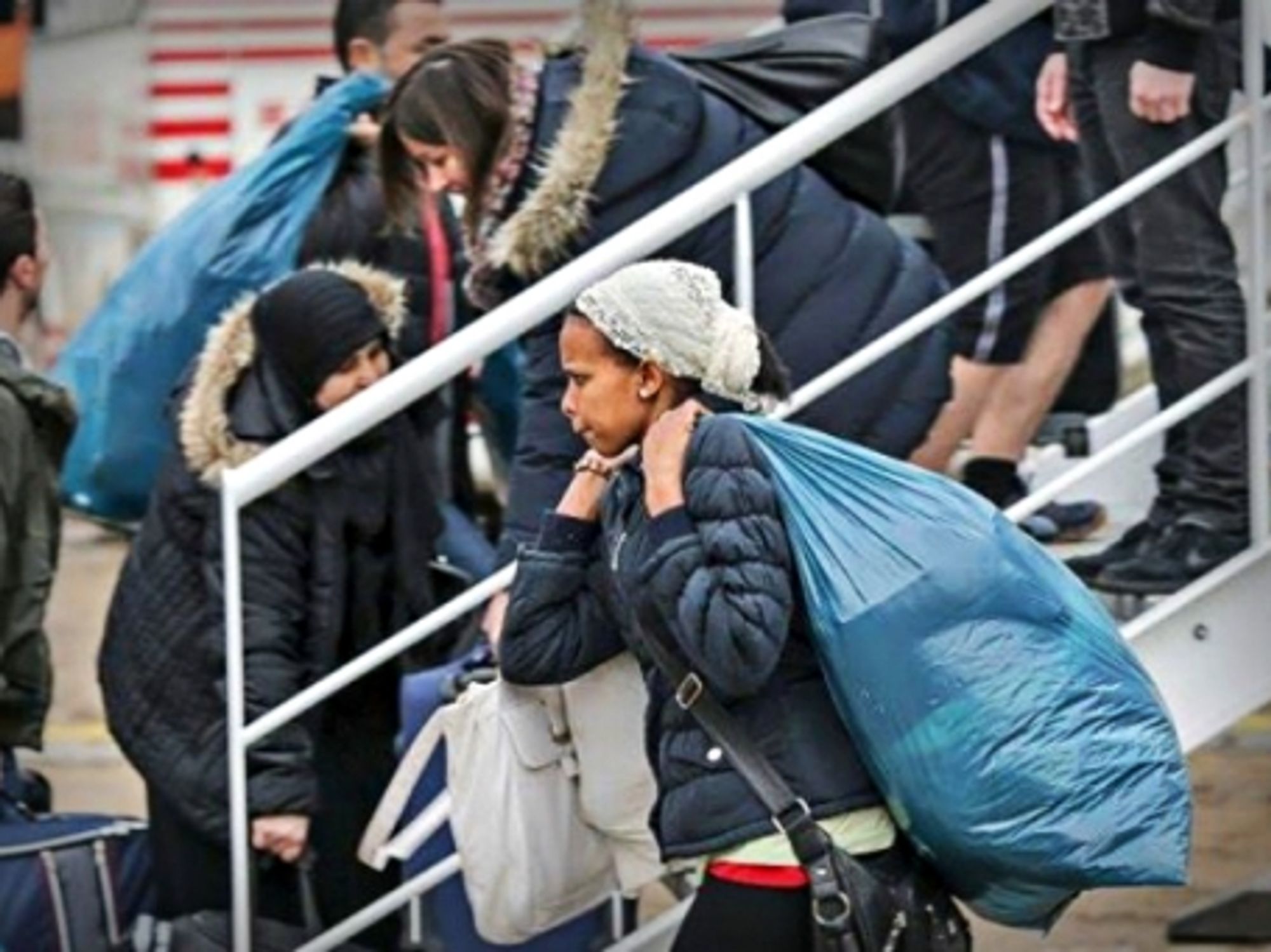 Refugee women in Hamburg