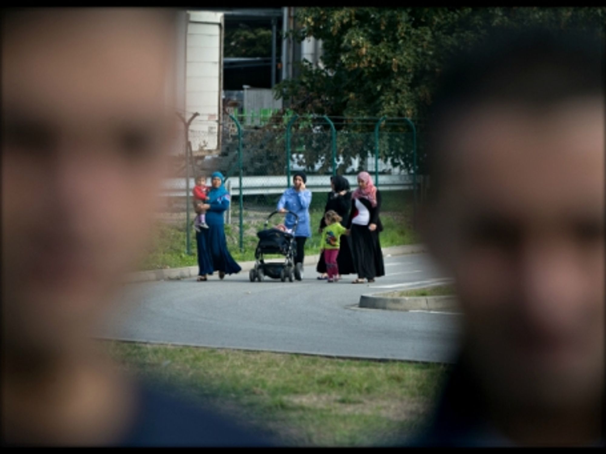 Refugees in Dresden, Germany