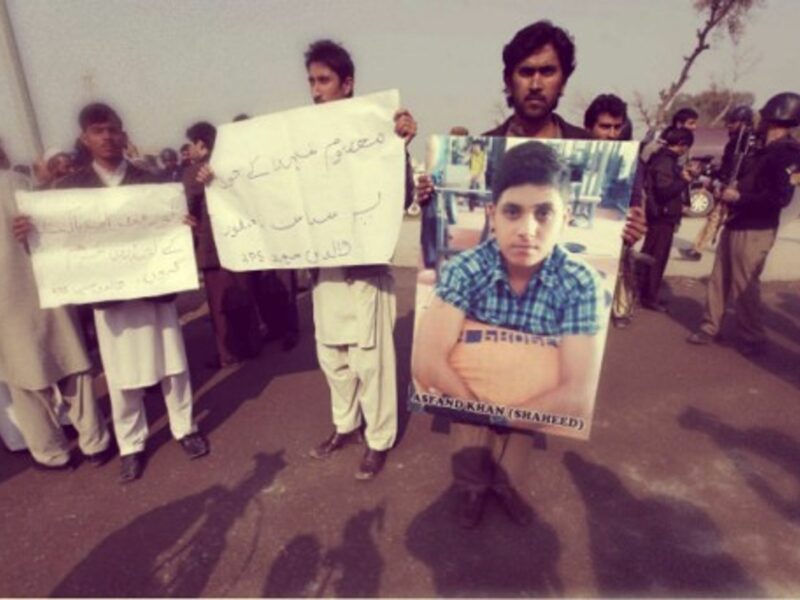 Relatives of the victims