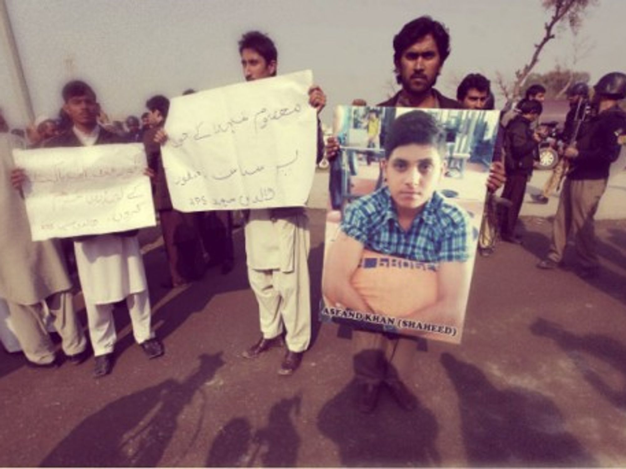 Relatives of the victims