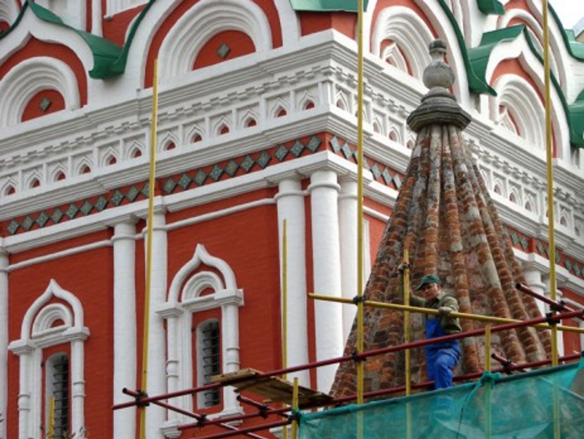 Restoration in process in Moscow. (Adam Jones, Ph.D.)