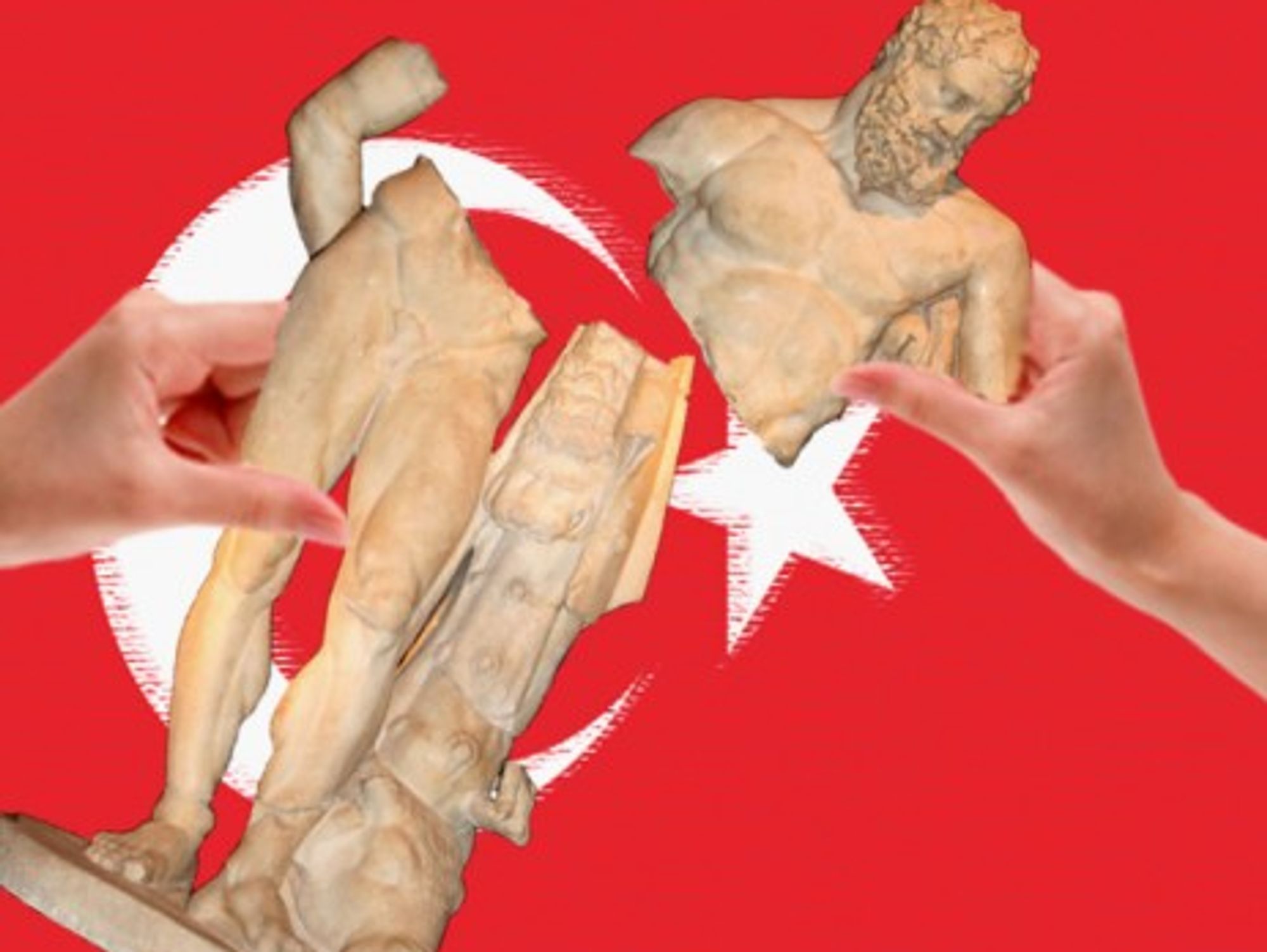 Reuniting the bust of Hercules with its body was one of the Culture Ministry's great successes