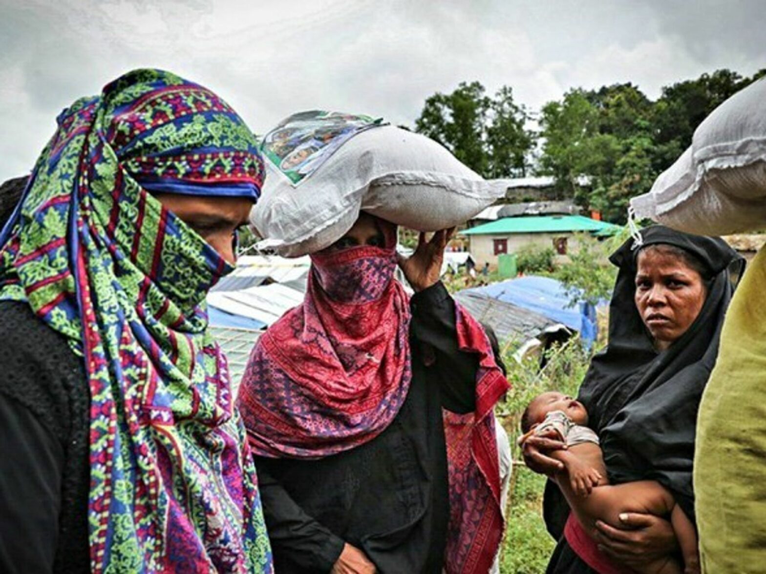 Rohingya displaced muslims.