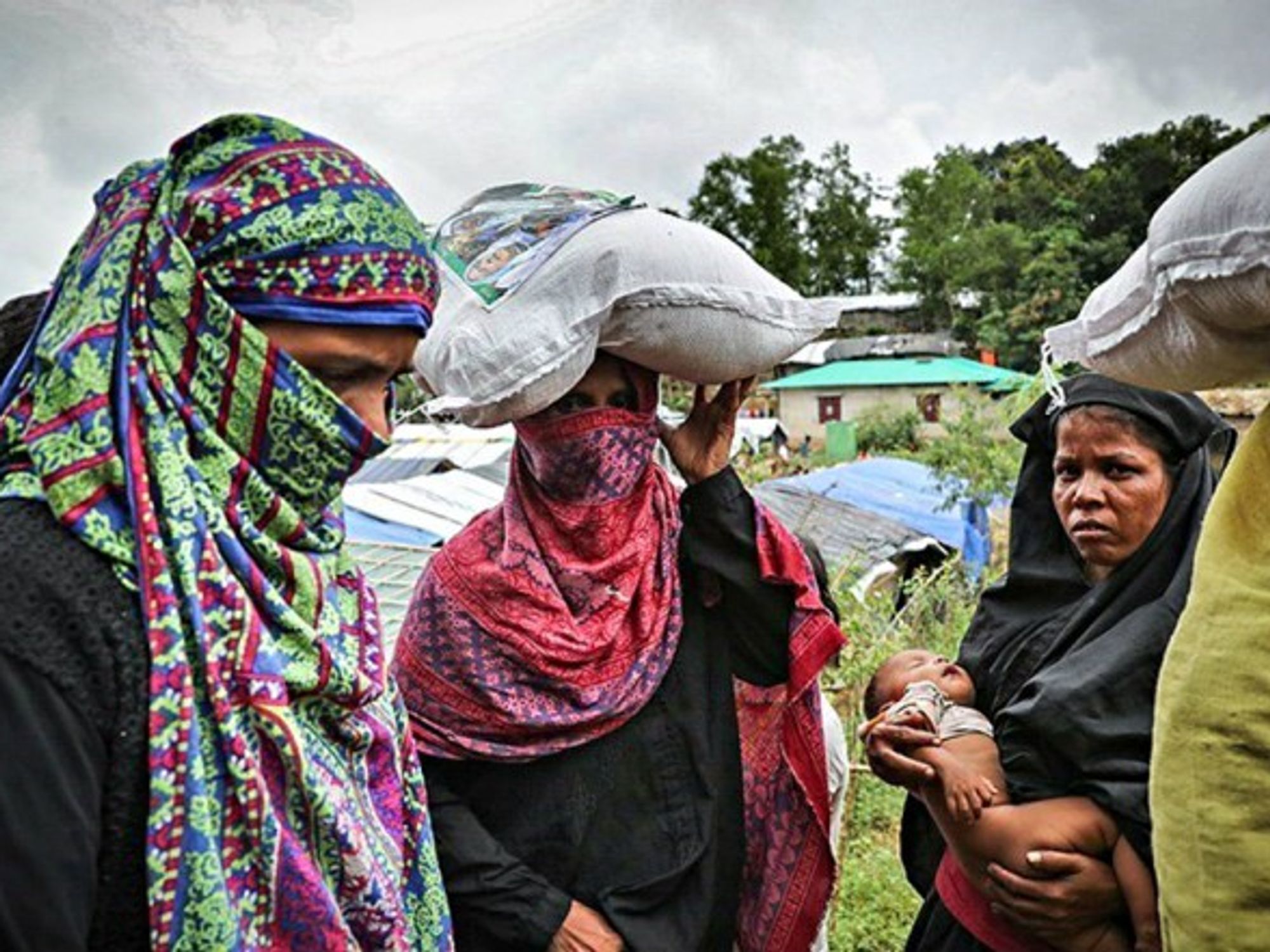 Rohingya displaced muslims.