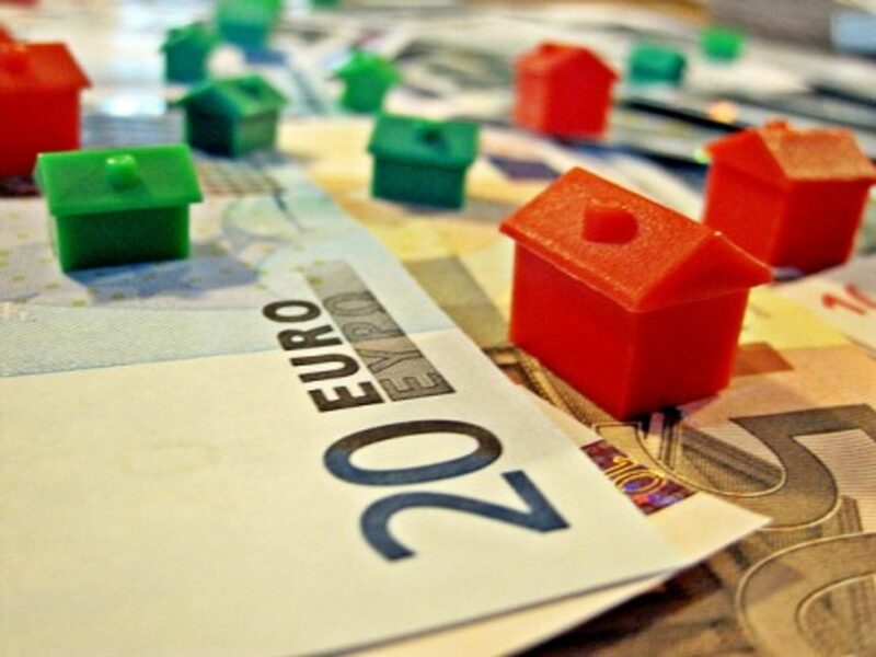 Room and board and more (images of money)