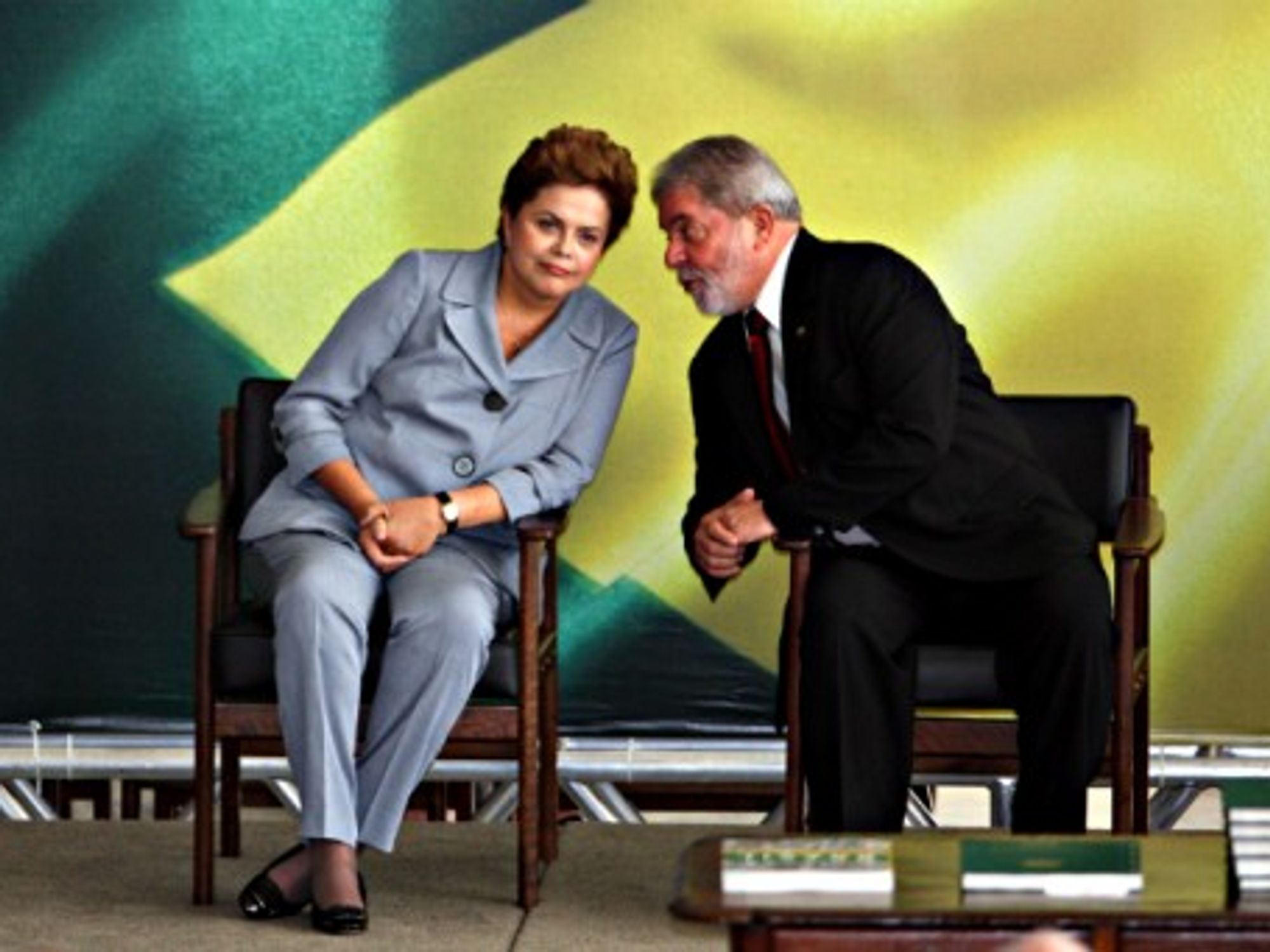 Rousseff and then Brazilian President Lula, back in 2010