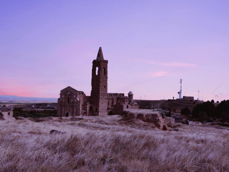 Ruins in Belchite