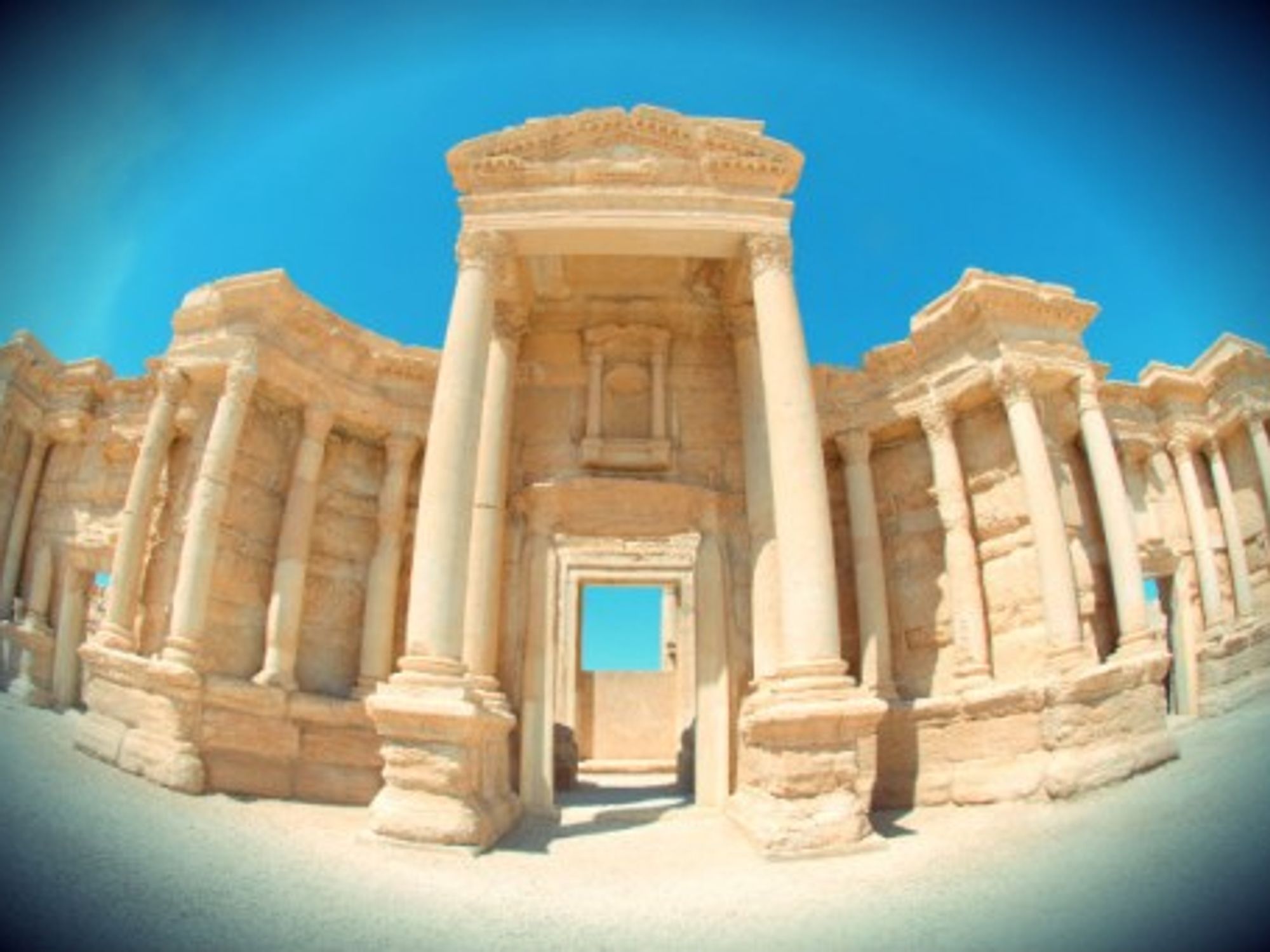 Ruins in the ancient city of Palmyra are among Syria's many priceless treasures.