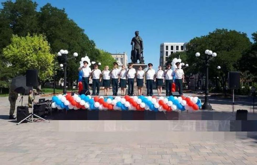 Russia day in Kherson