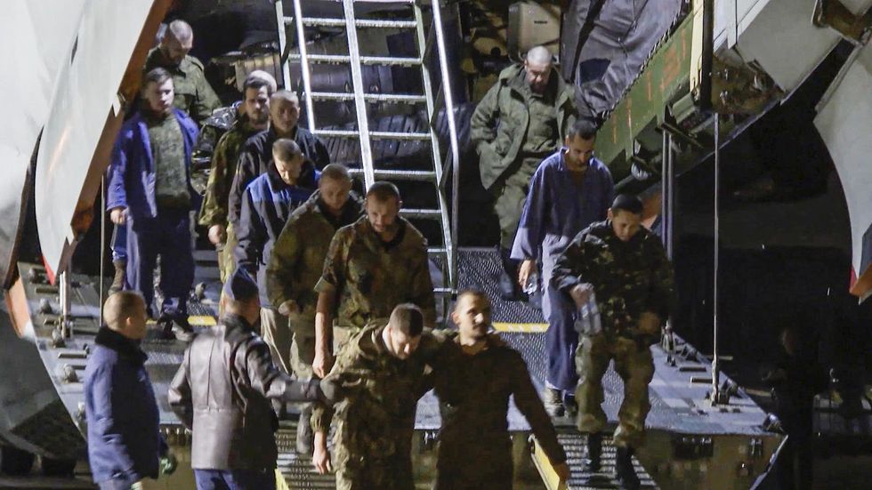 Russian, DPR and LPR servicemen arrive in Russia after prisoner swap with Ukraine