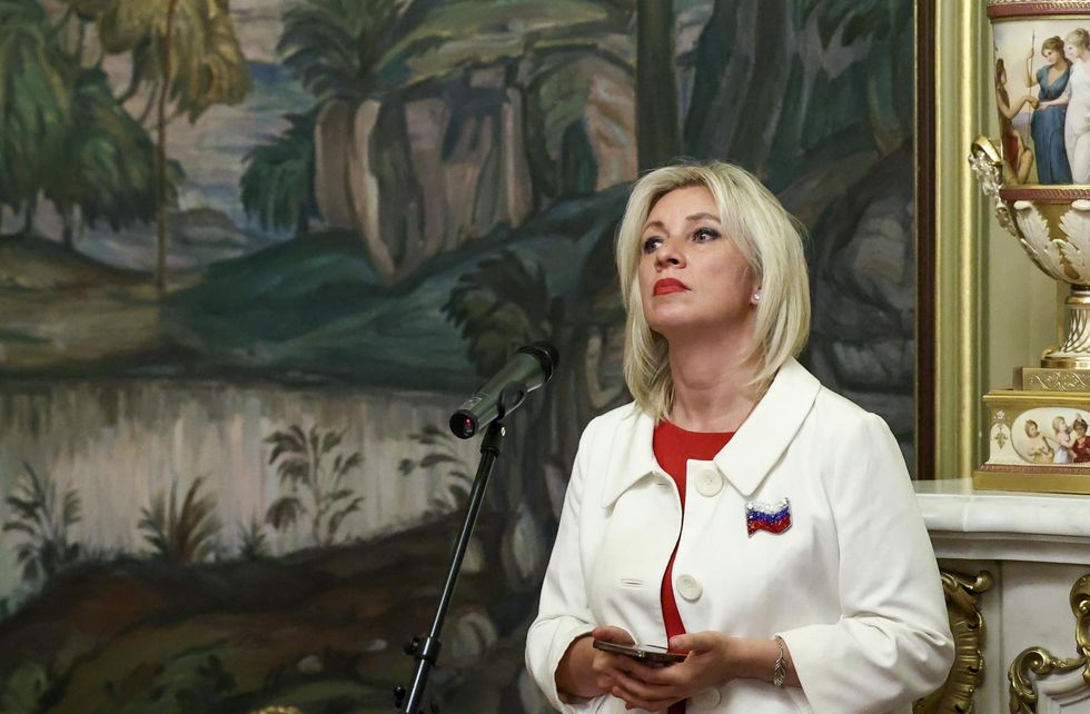 Russian Foreign Ministry Spokeswoman Maria Zakharova