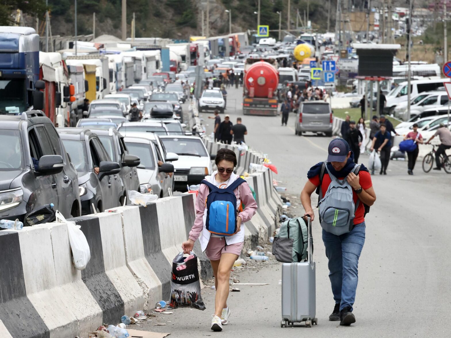 Russian-Georgian border