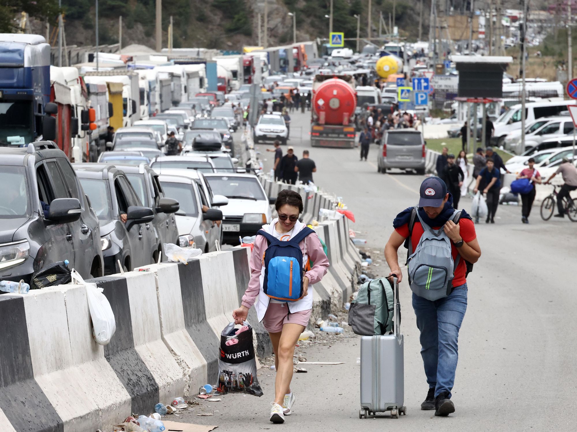 Russian-Georgian border