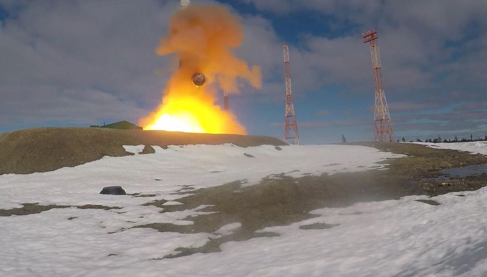Russian Ministry of Defence officials have claimed they have successfully test-launched their Sarmat intercontinental ballistic missile