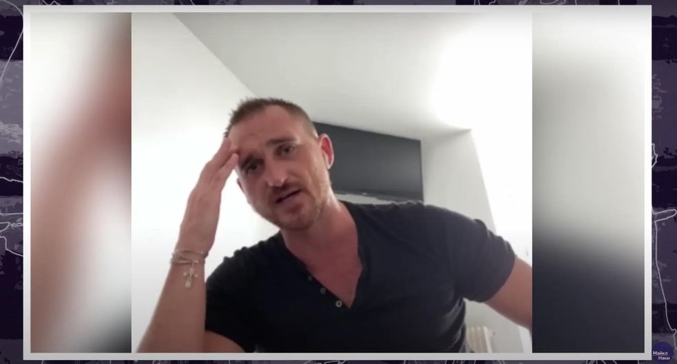 Russian paratrooper Pavel Filatiev speaking out in an interview