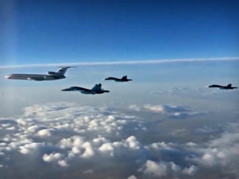 Russian planes heading back to Russia from Hmeimim, Syria, on March 15