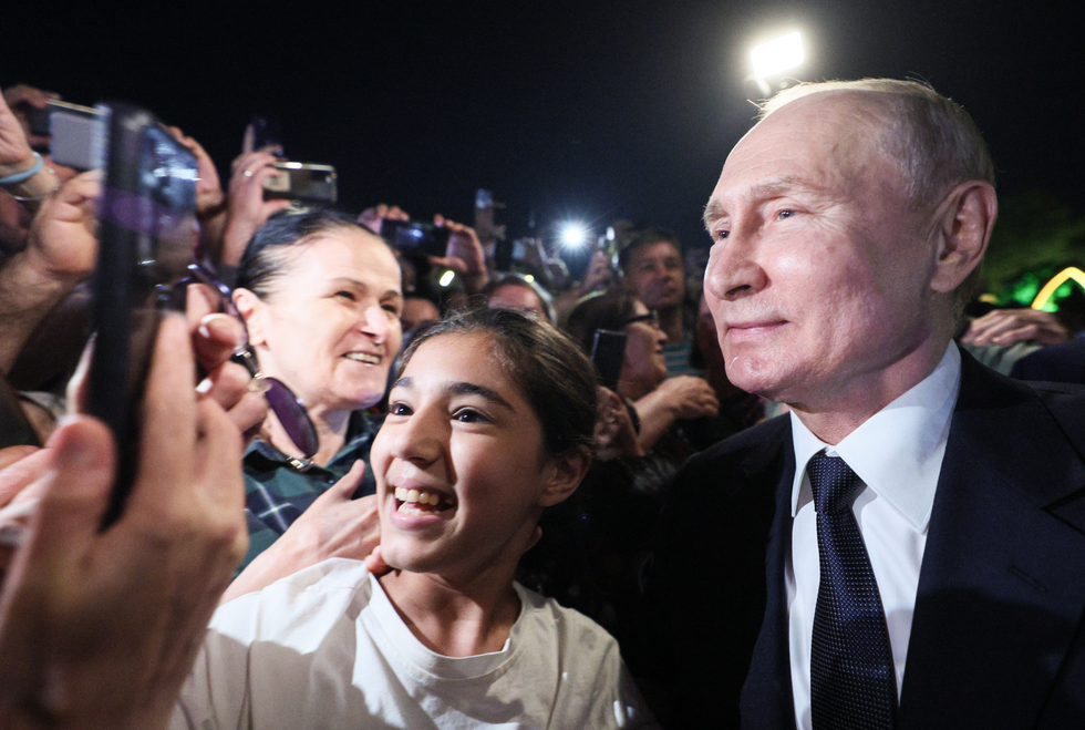 Russian President Putin on working trip to Dagestan.