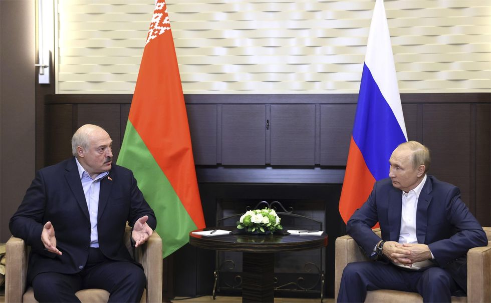 Russian President Vladimir Putin Holds Bilateral Meeting with Belarus President Alexander Lukashenko