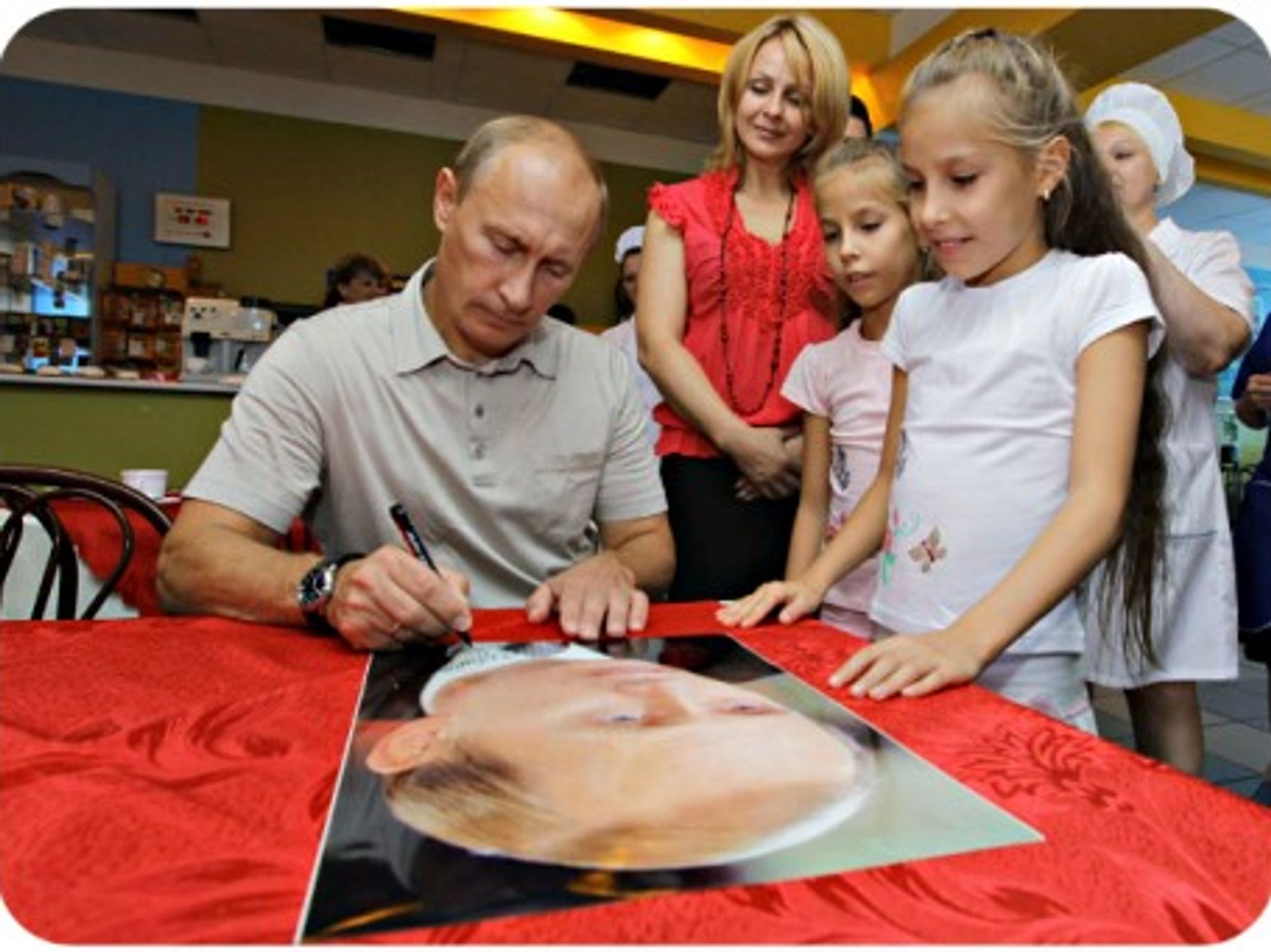 Russian President/hero Valdimir Putin