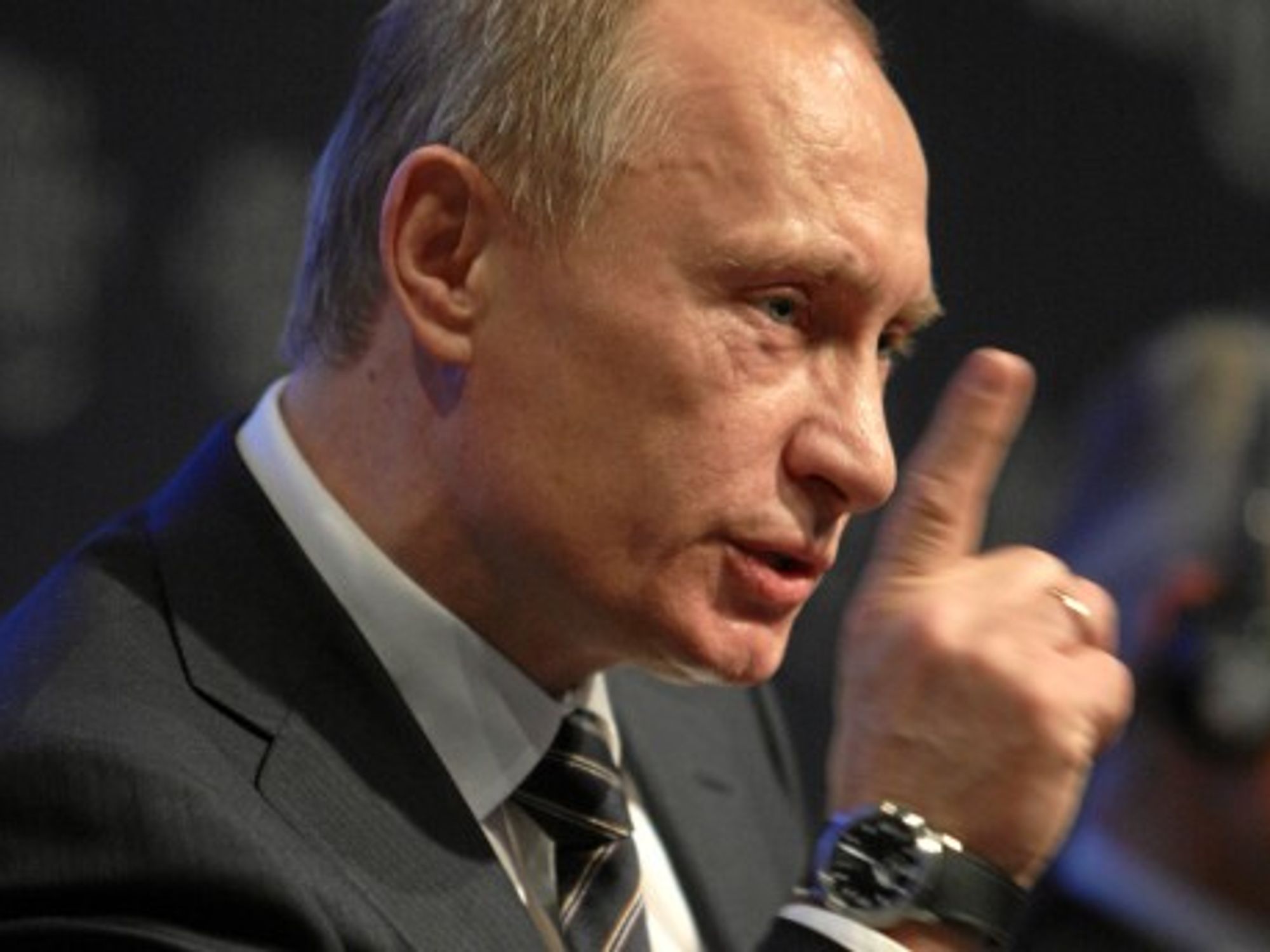 Russian Prime Minister Vladimir Putin
