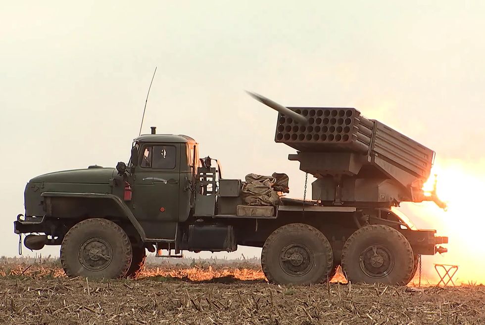 Russian rocket launcher
