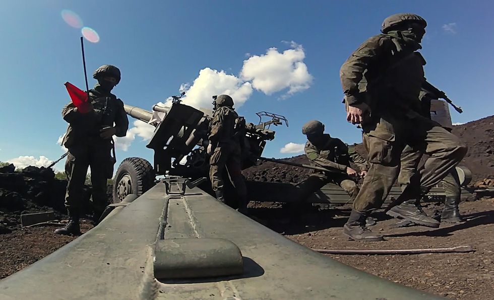 Russian Western Military District troops