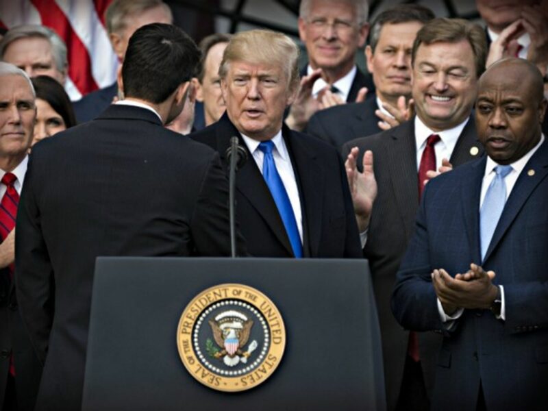 Ryan and Trump seal the deal at the White House on Wednesday