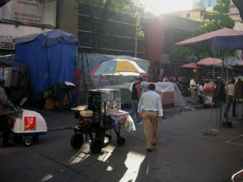 Sabana Grande market in Caracas