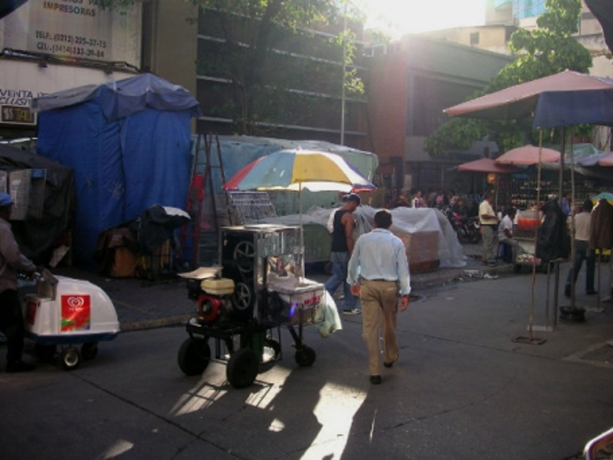 Sabana Grande market in Caracas