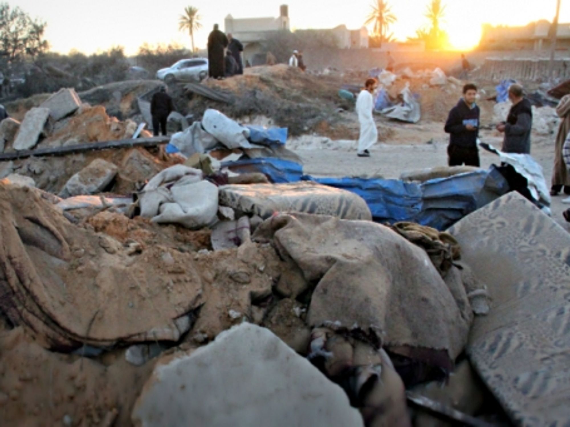 Sabratha, Libya, a day after the Feb. 19 U.S. raid against a Tunisian ISIS cell.