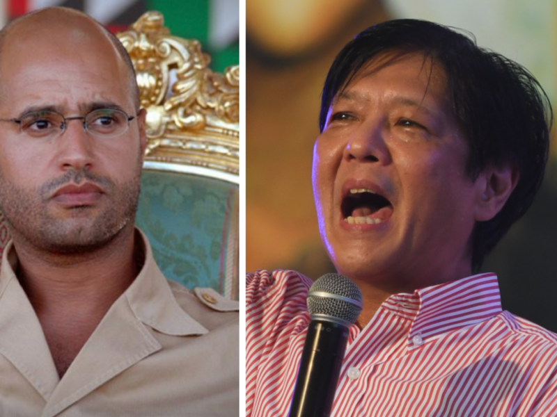 Gaddafi And Marcos Jr., When A Dictator’s Son Runs For President