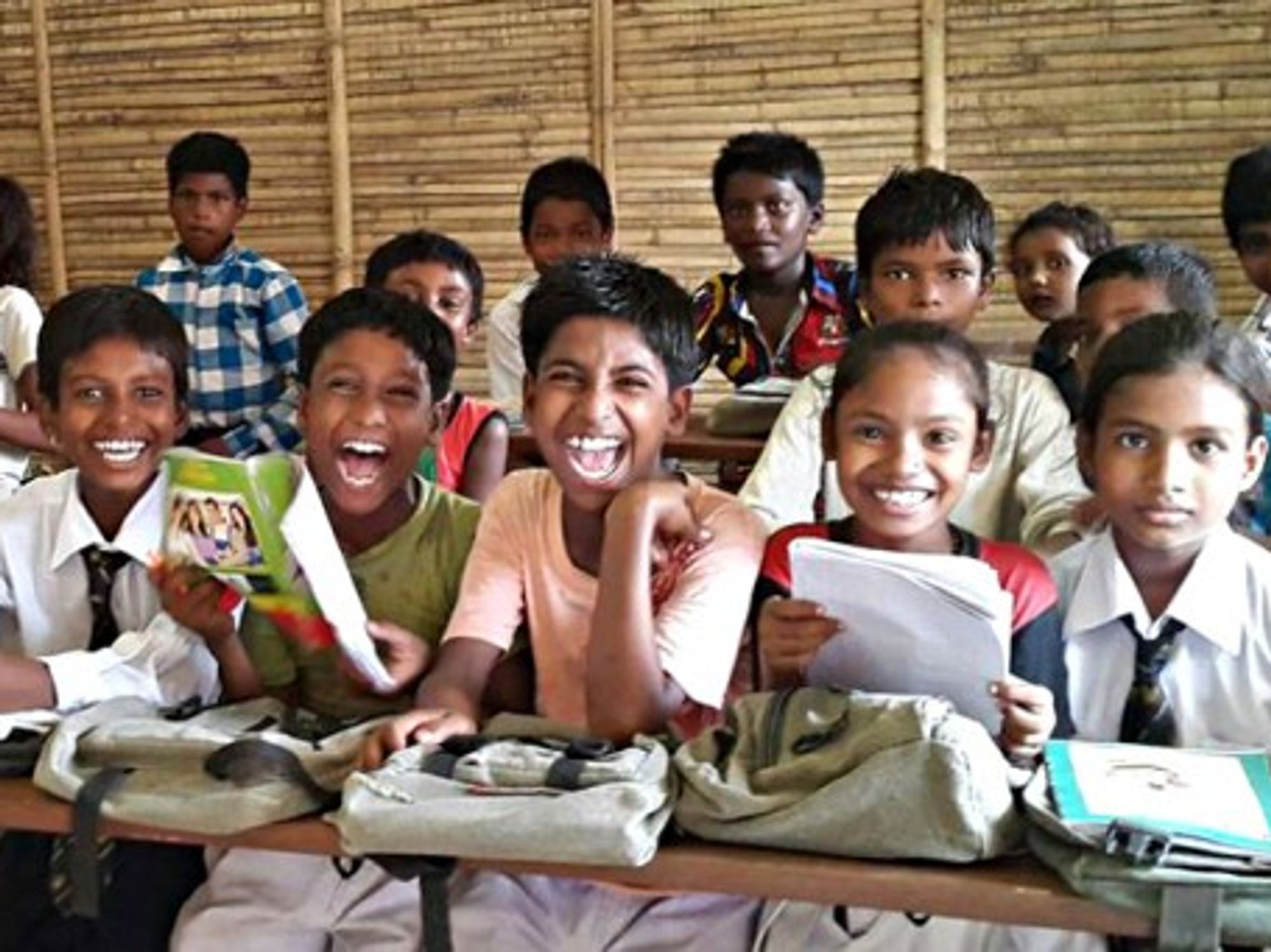 Samata school students