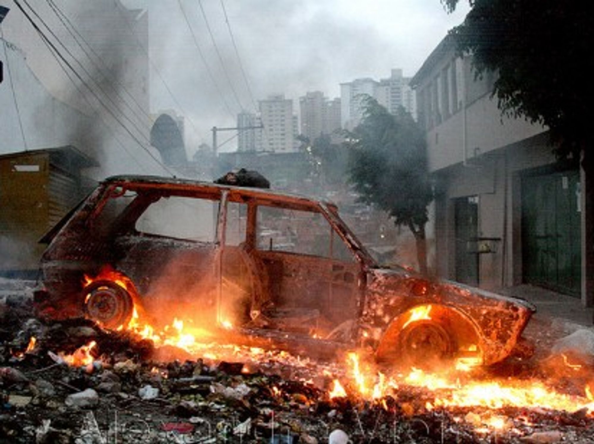 Sao Paulo, a city alight