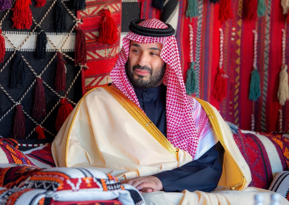 Saudi Crown Prince Mohammed bin Salman Al Saud (also known as MBS).