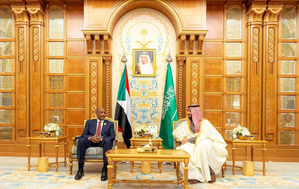 Saudi Crown Prince Mohammed bin Salman meets with Sudan leader, General Abdel Fattah Al-Burhan in December