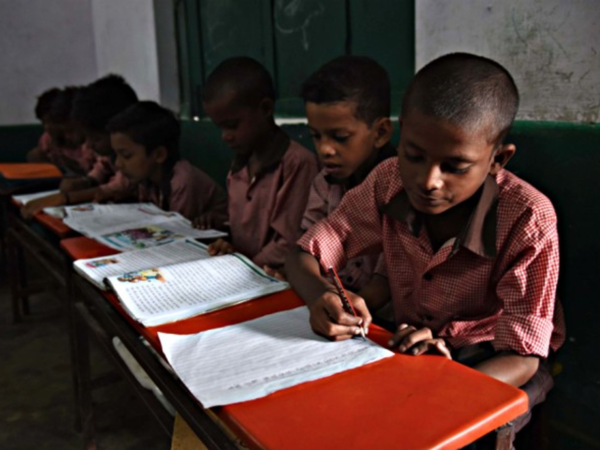 School children in Allahabad, India