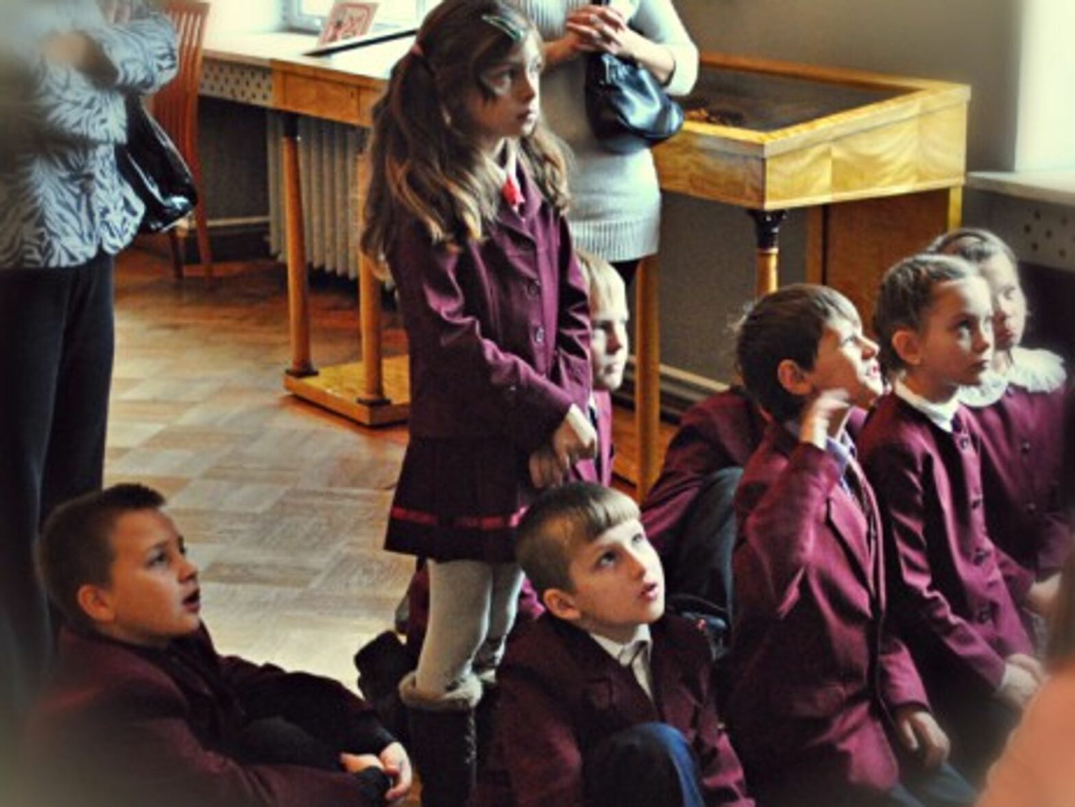School children in Russia