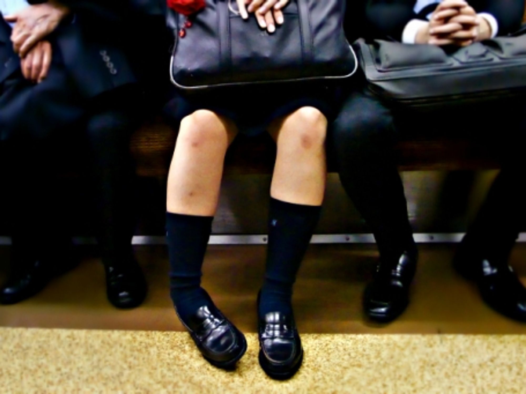Schoolchildren in Tokyo