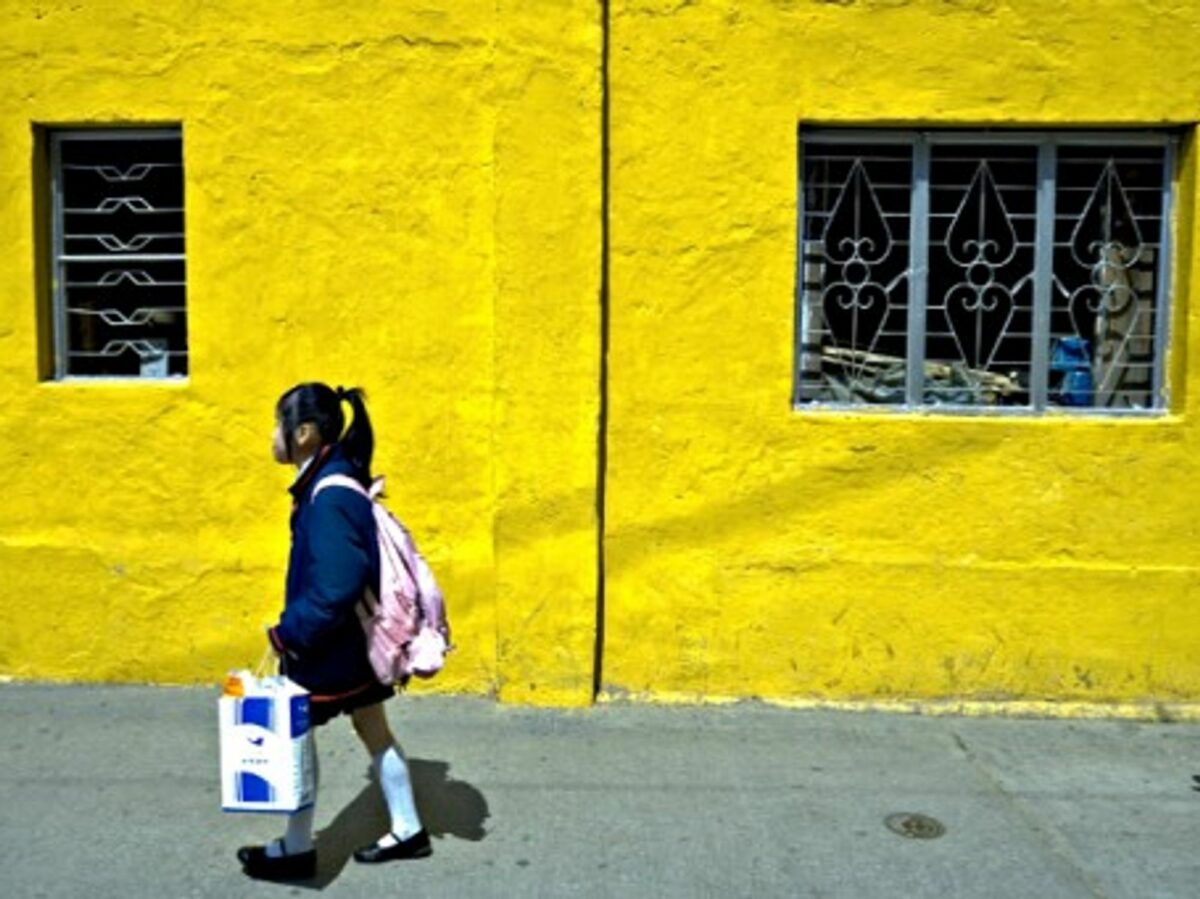 Schoolgirl in Macau