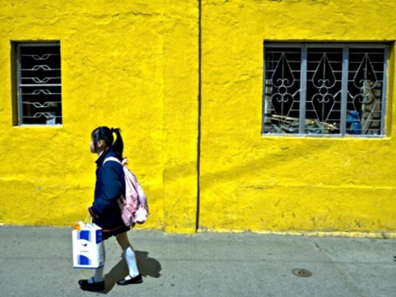 Schoolgirl in Macau
