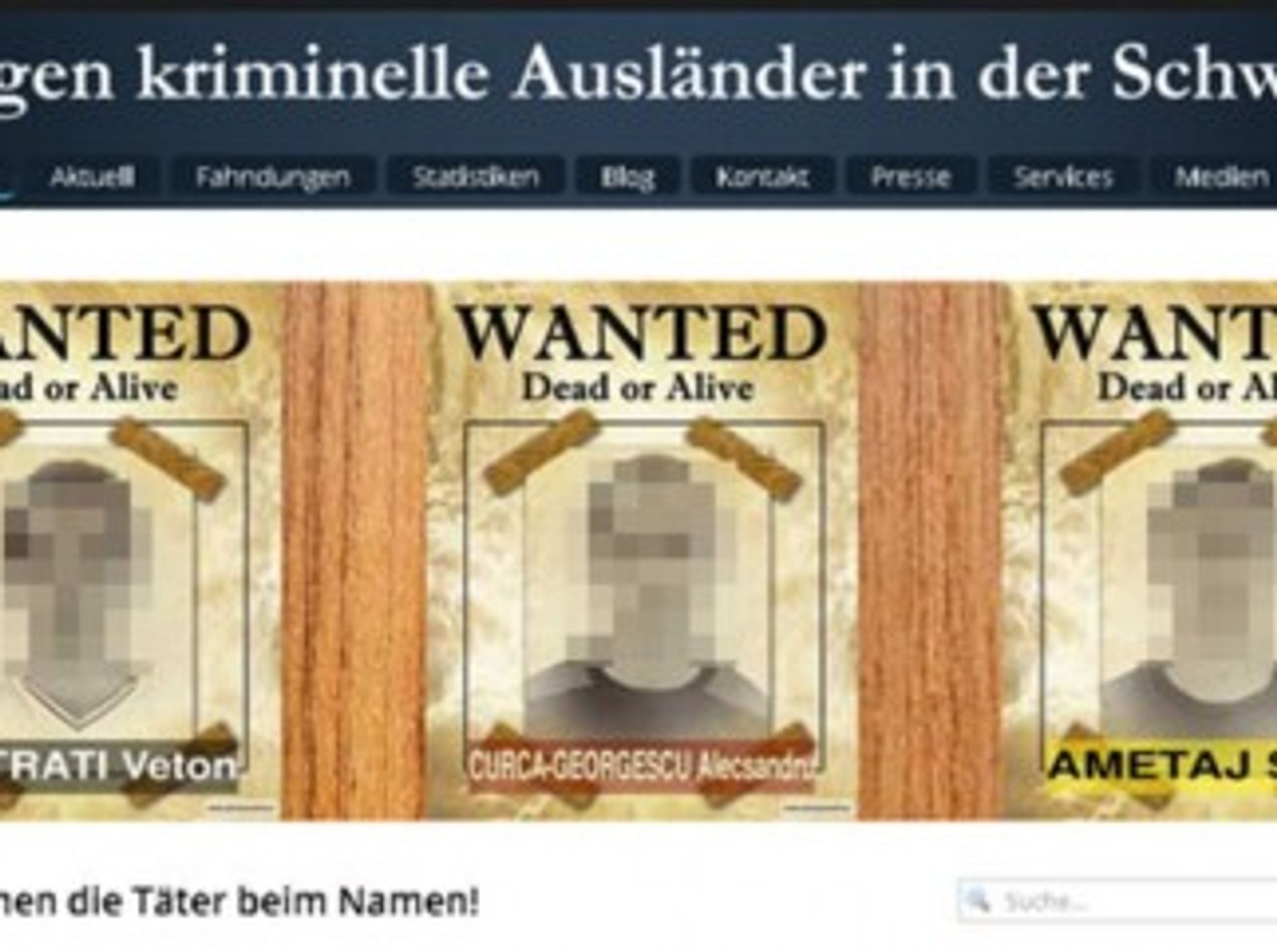Screenshot of Frommenwiler's website