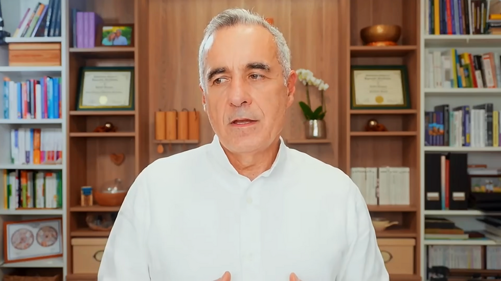 Screenshot of Romanian politician Georgescu